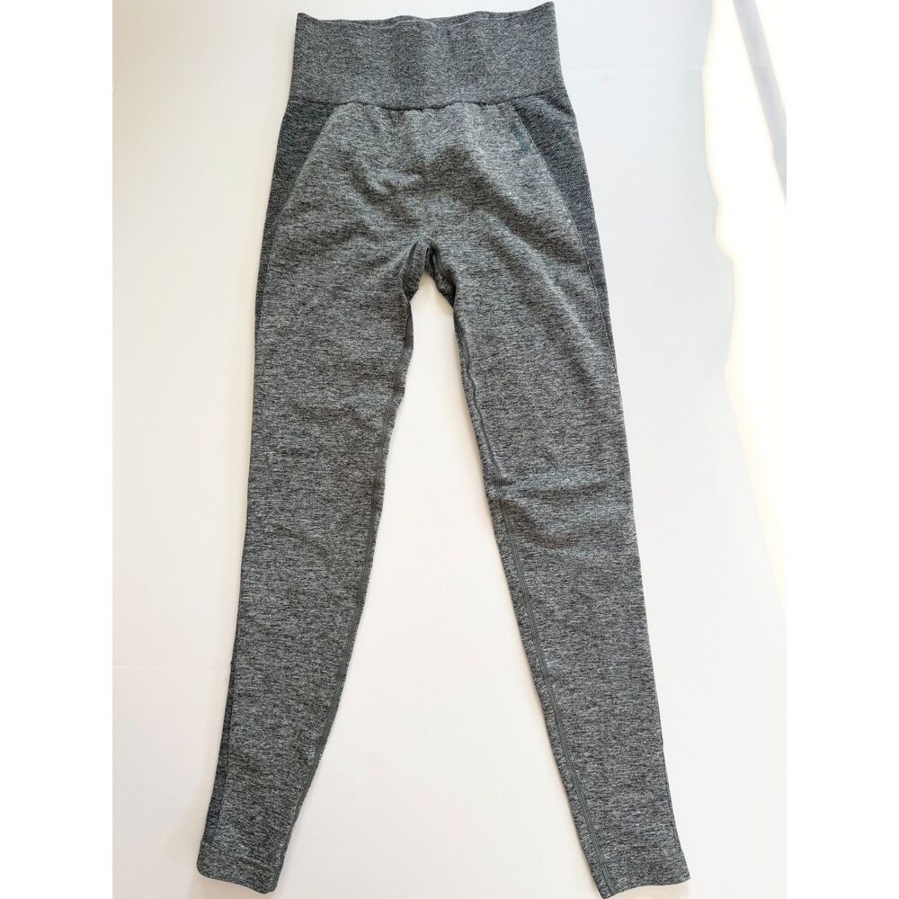 Gymshark Flex High Waisted Gray Marl Seamless Leggings